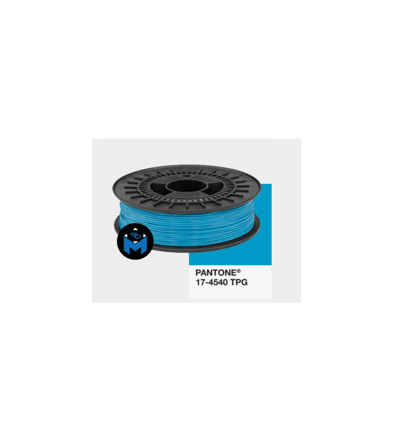 PLA Filament couleur Bleu Azur Pantone 17-4540 TPG Machines-3D