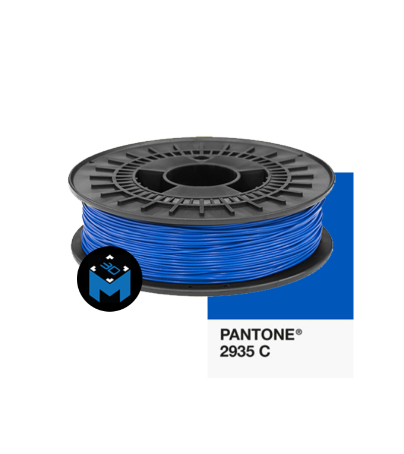 PLA Filament couleur Bleu Océan Pantone 2935 C Machines-3D